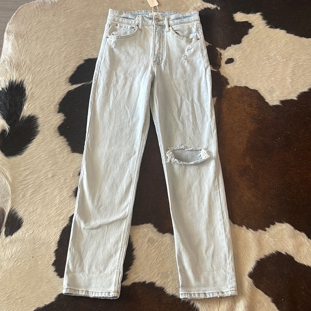 Light washed Copper key jeans size 3
